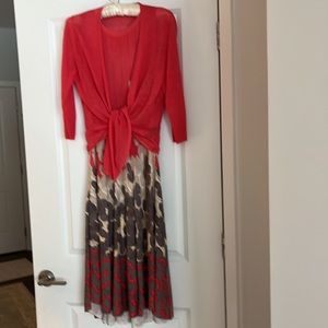 Nic & Zoe Dress & Sweater